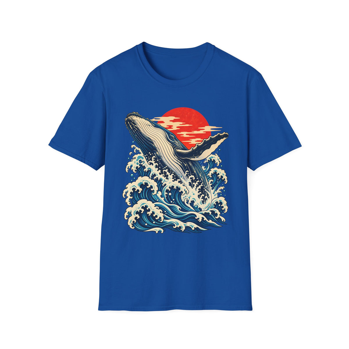 Japanese Inspired Whale T-Shirt