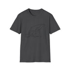 Line Art Whale T-Shirt
