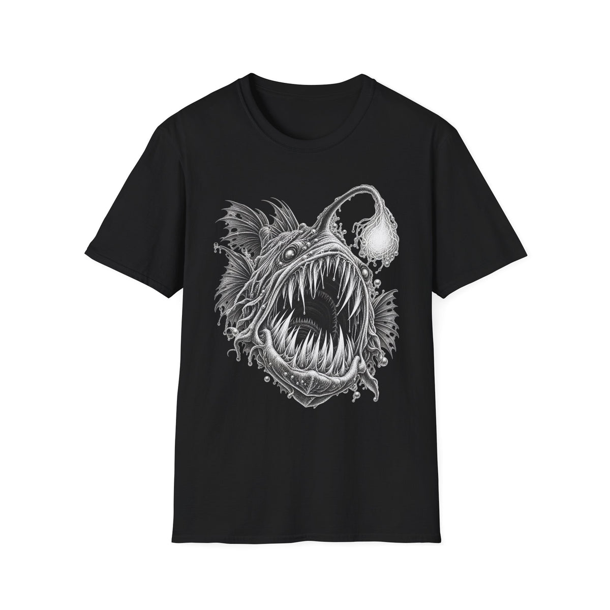 Anglerfish - Deep Sea Horror T-Shirt