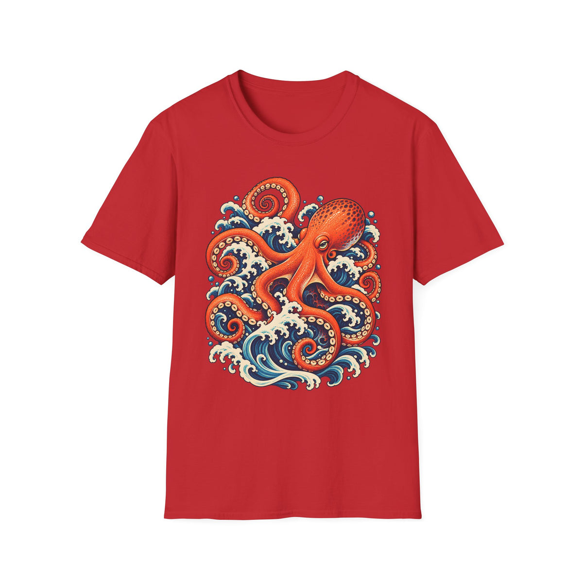Japanese Inspired Octopus T-Shirt