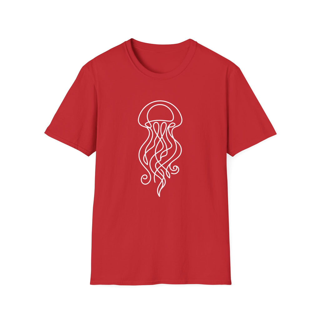 Line Art Jellyfish T-Shirt