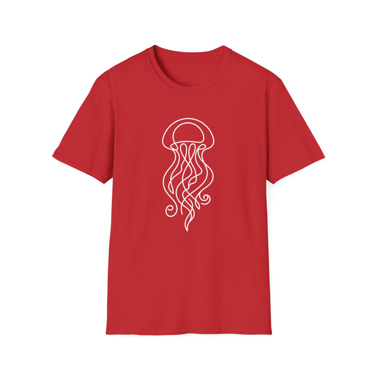 Line Art Jellyfish T-Shirt