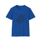 Line Art Turtle T-Shirt