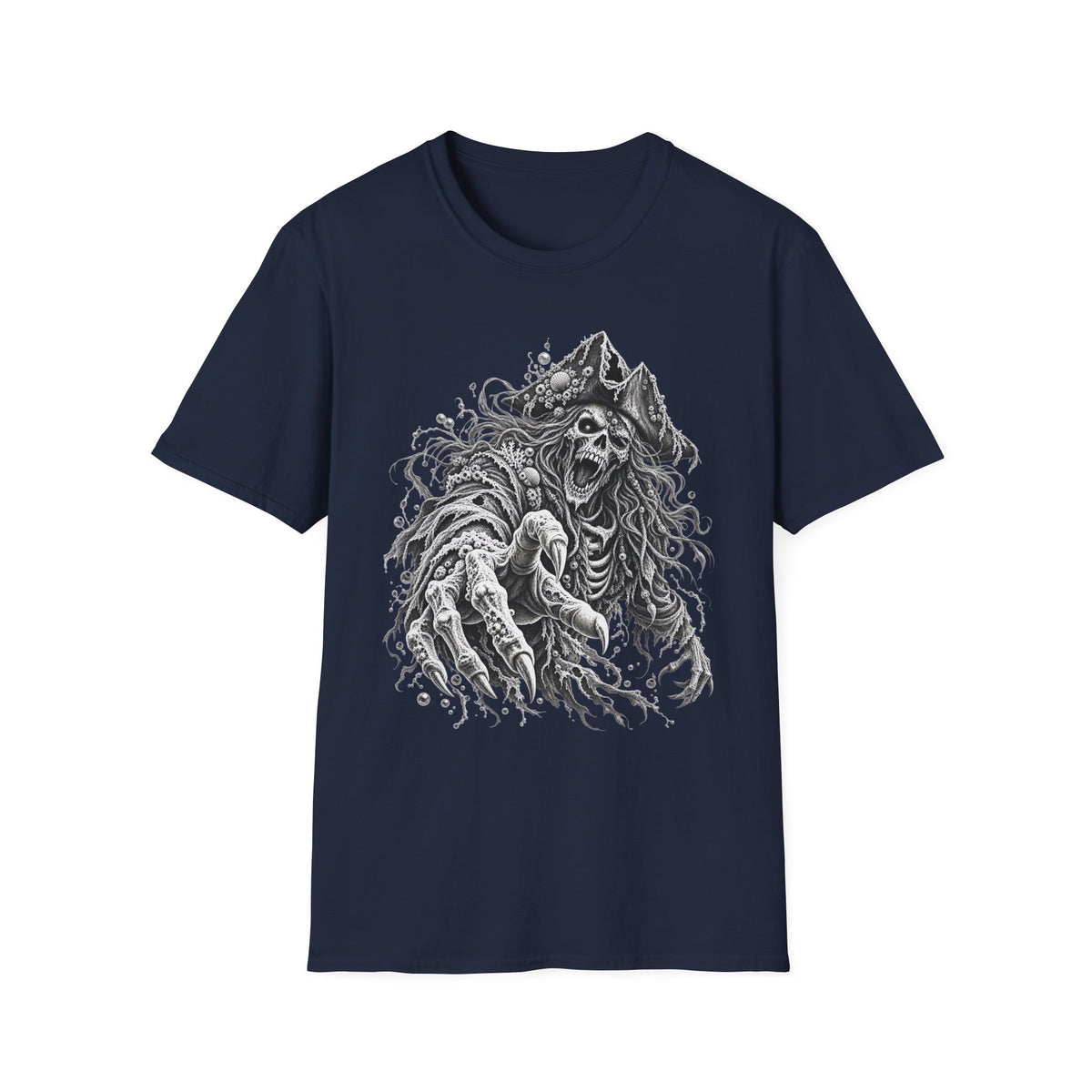 Undead Pirate - Deep Sea Horror T-Shirt