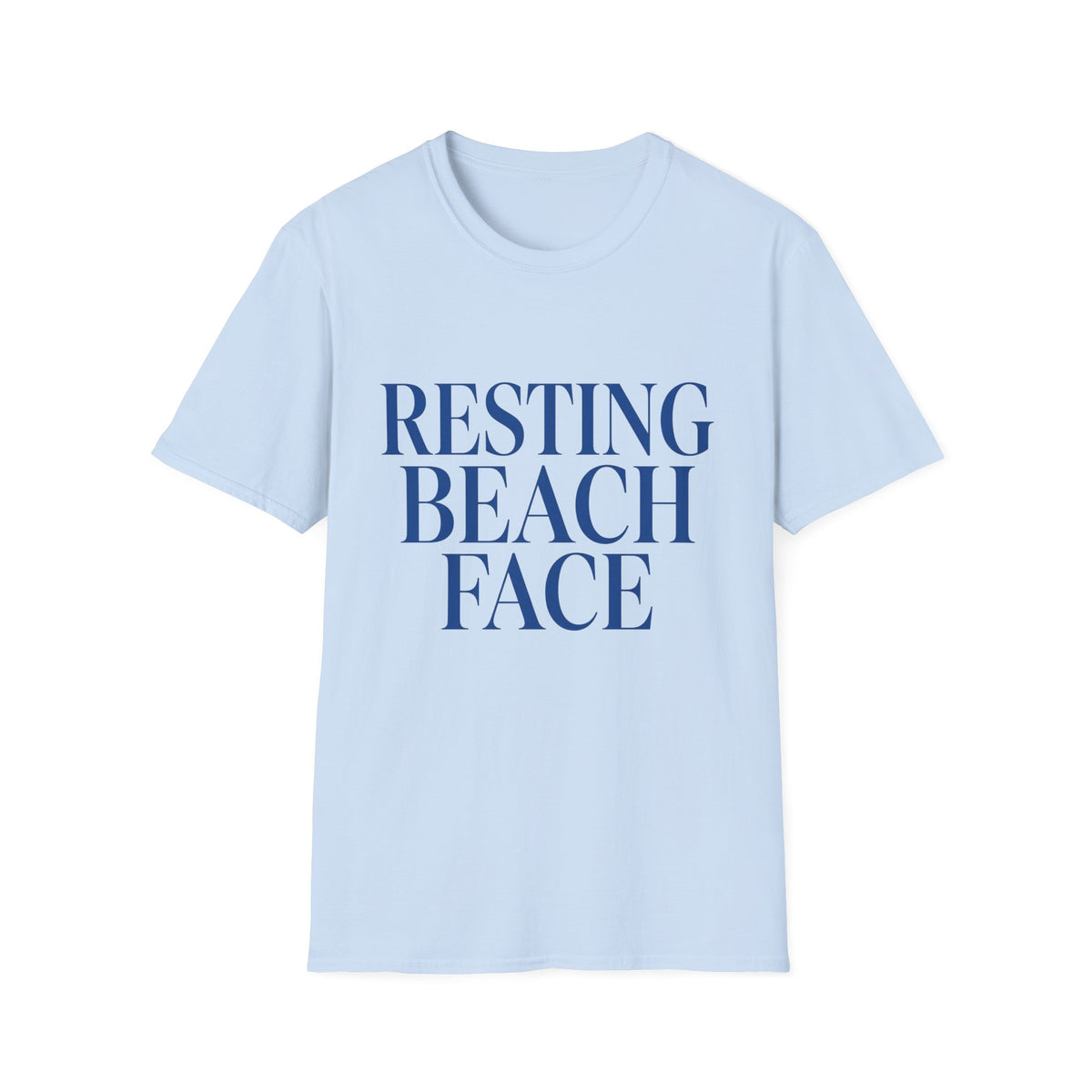 Resting Beach Face T-Shirt