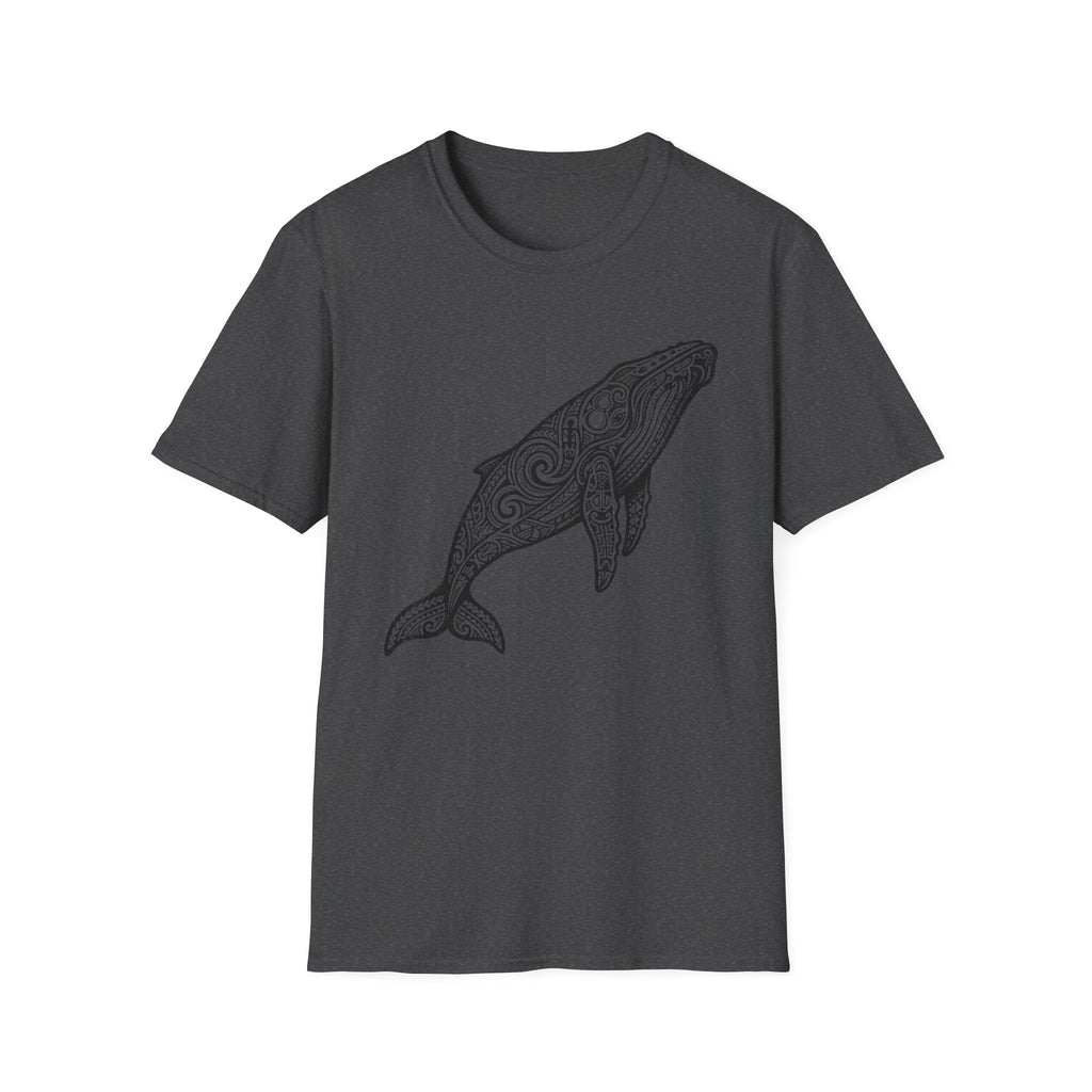 Hawaiian Style Whale T-Shirt