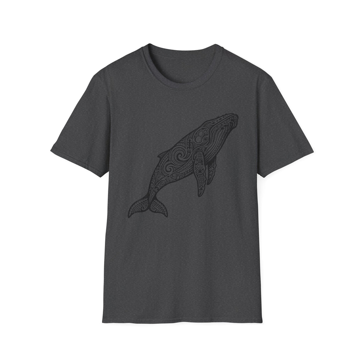 Hawaiian Style Whale T-Shirt