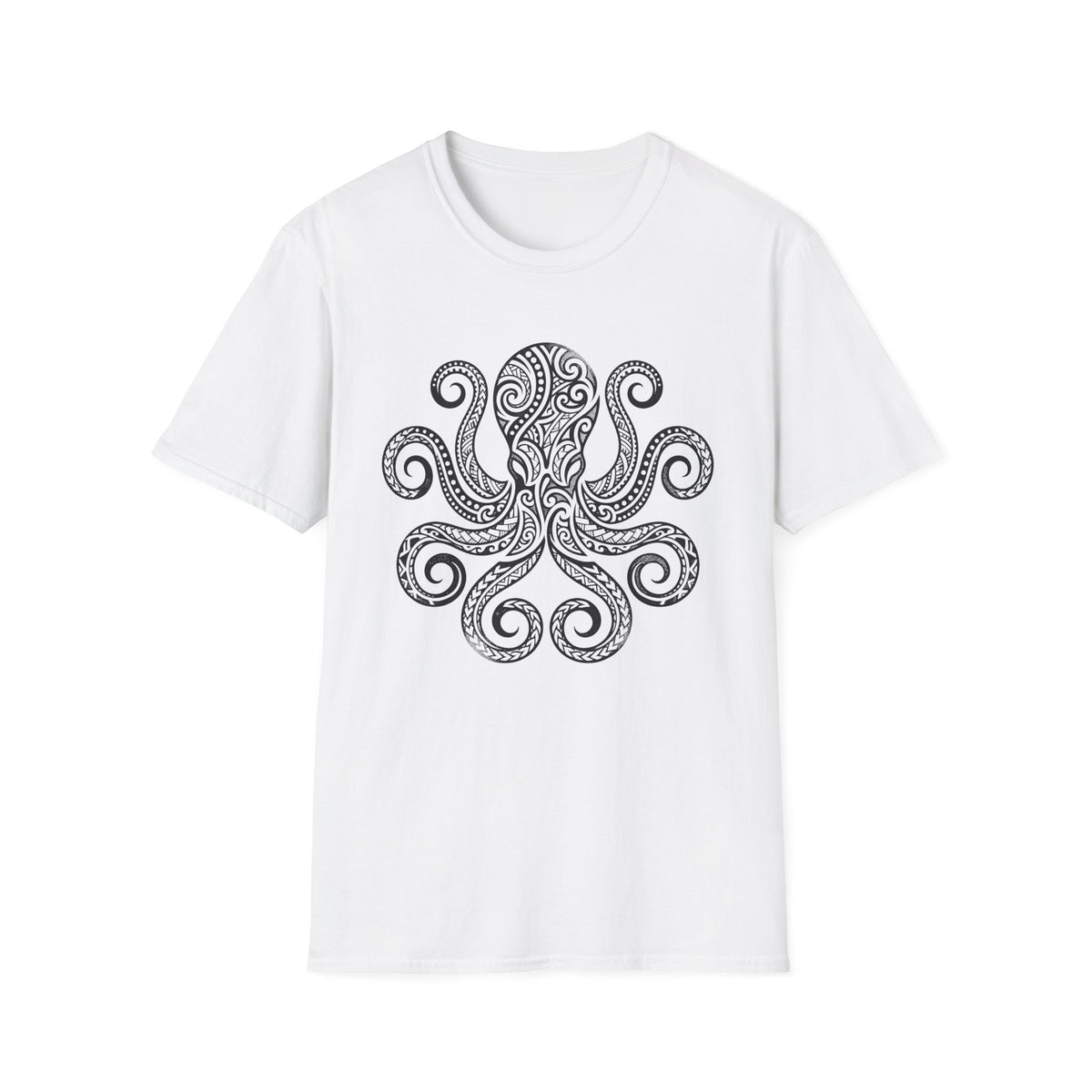 Hawaiian Style Octopus T-Shirt