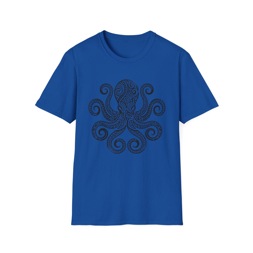 Hawaiian Style Octopus T-Shirt