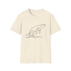 Line Art Whale T-Shirt