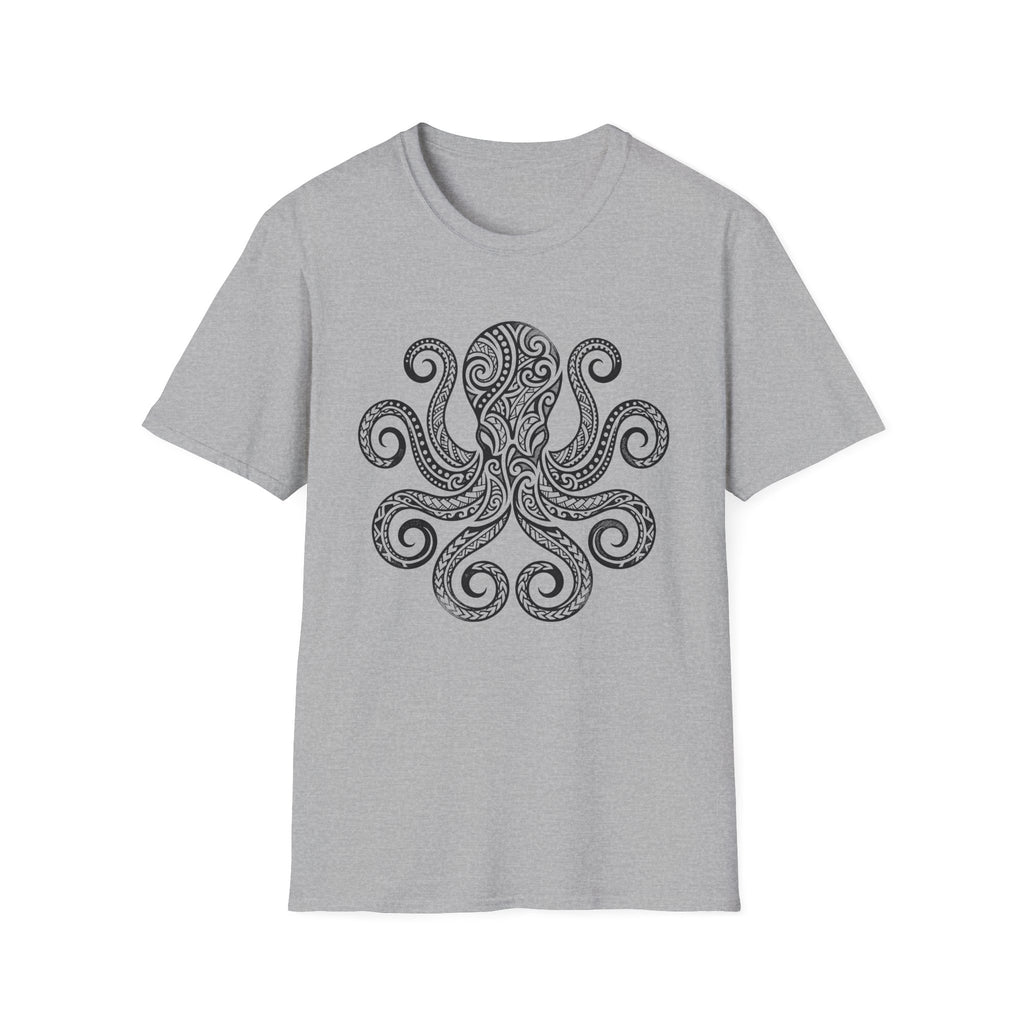 Hawaiian Style Octopus T-Shirt