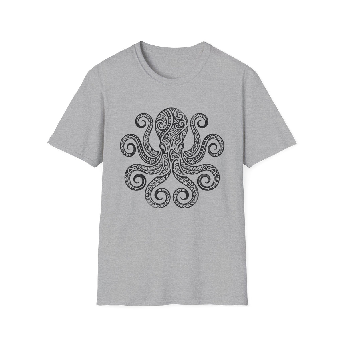 Hawaiian Style Octopus T-Shirt