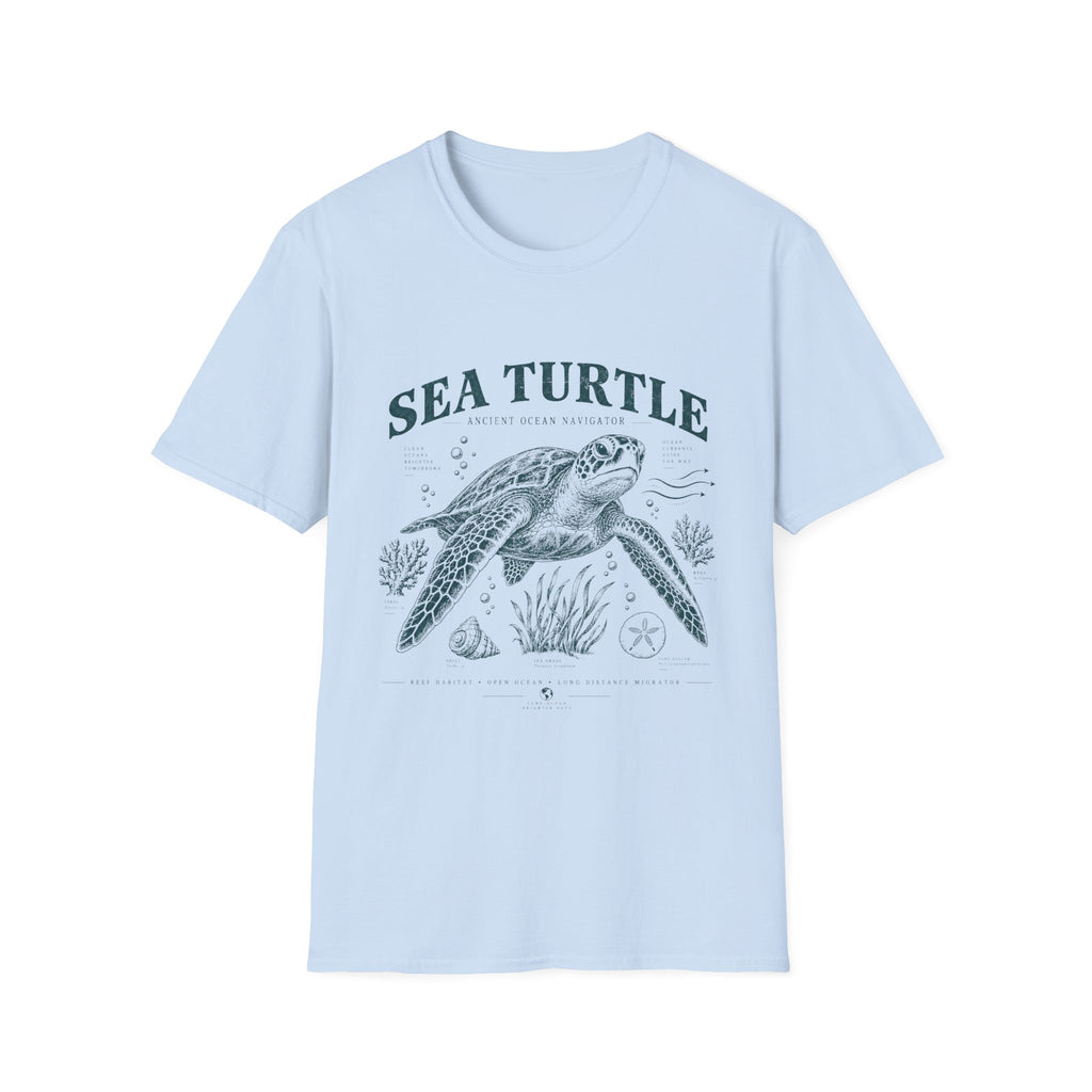 Sea Turtle Chart T-Shirt