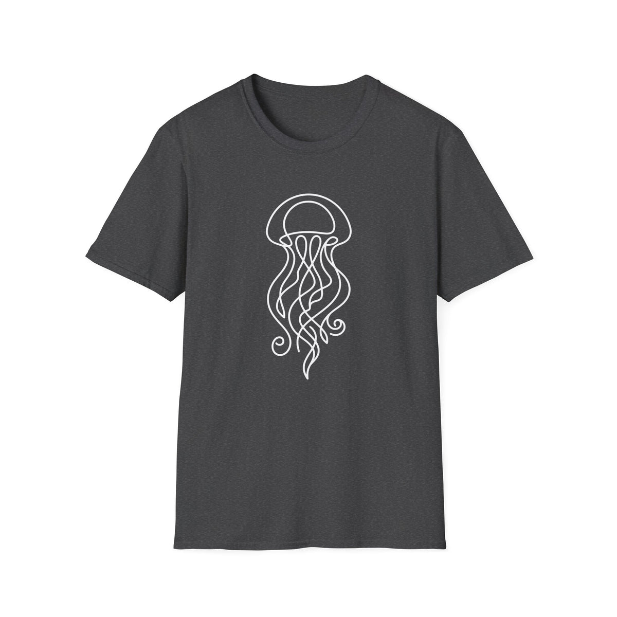 Line Art Jellyfish T-Shirt