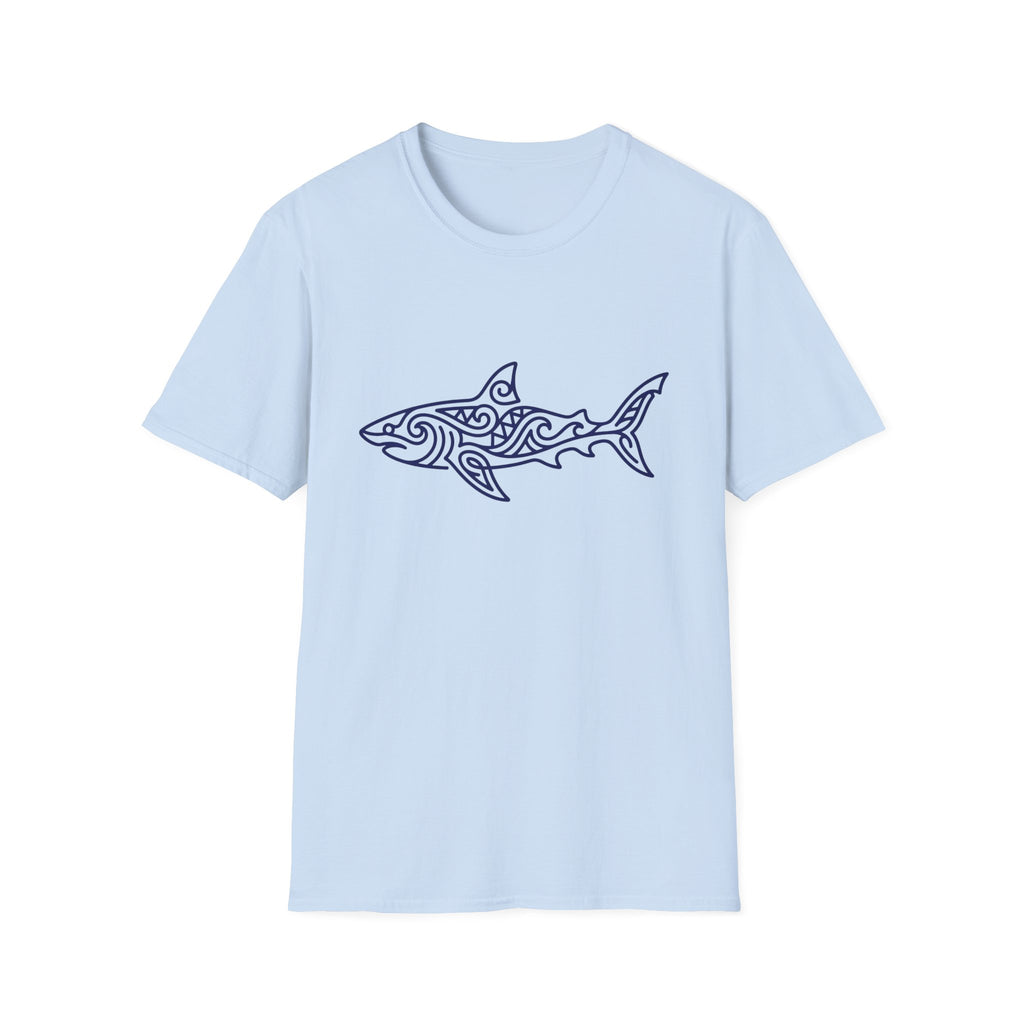 Hawaiian Style Shark T-Shirt