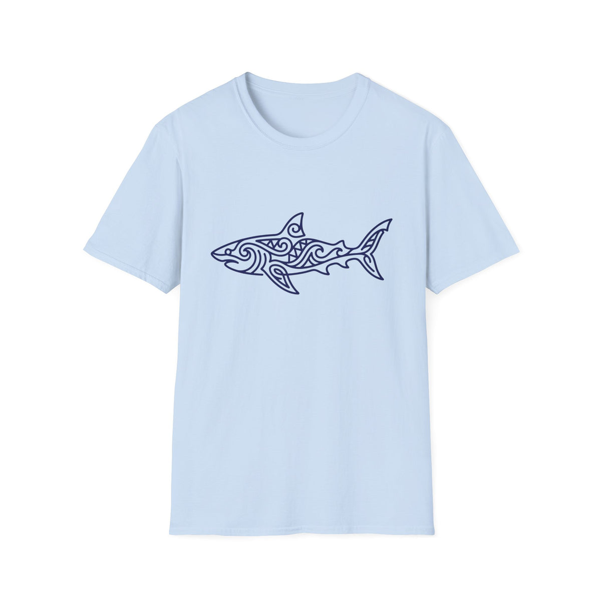 Hawaiian Style Shark T-Shirt