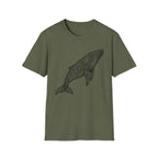 Hawaiian Style Whale T-Shirt