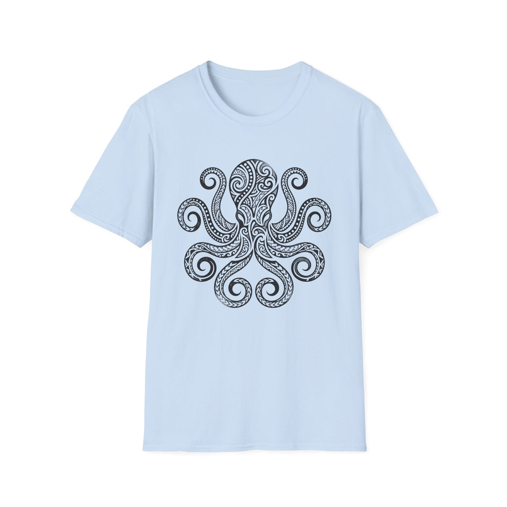Hawaiian Style Octopus T-Shirt