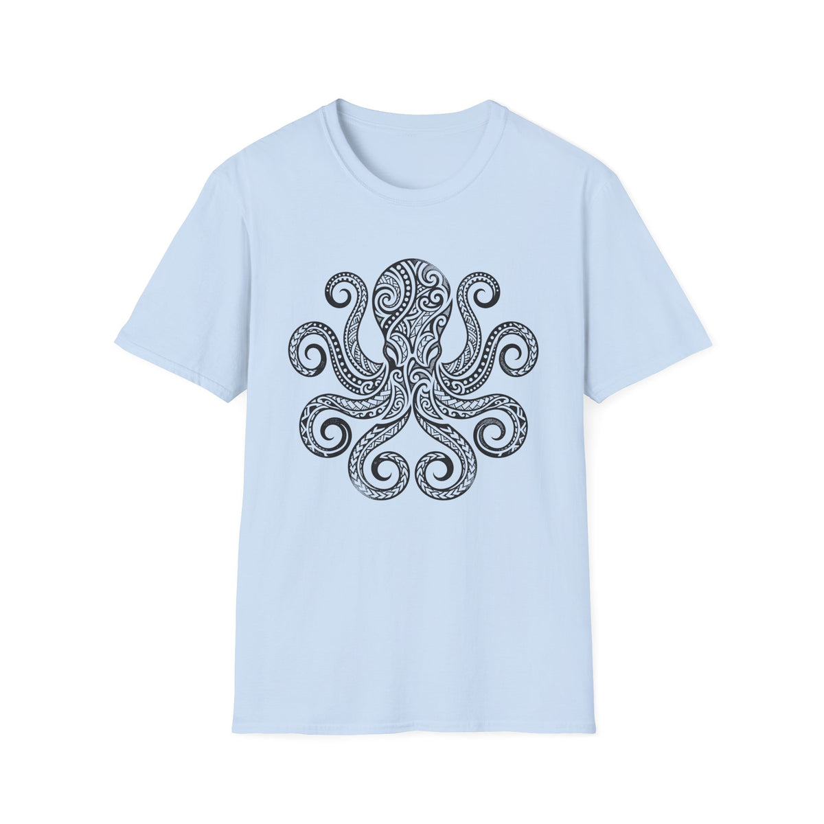 Hawaiian Style Octopus T-Shirt