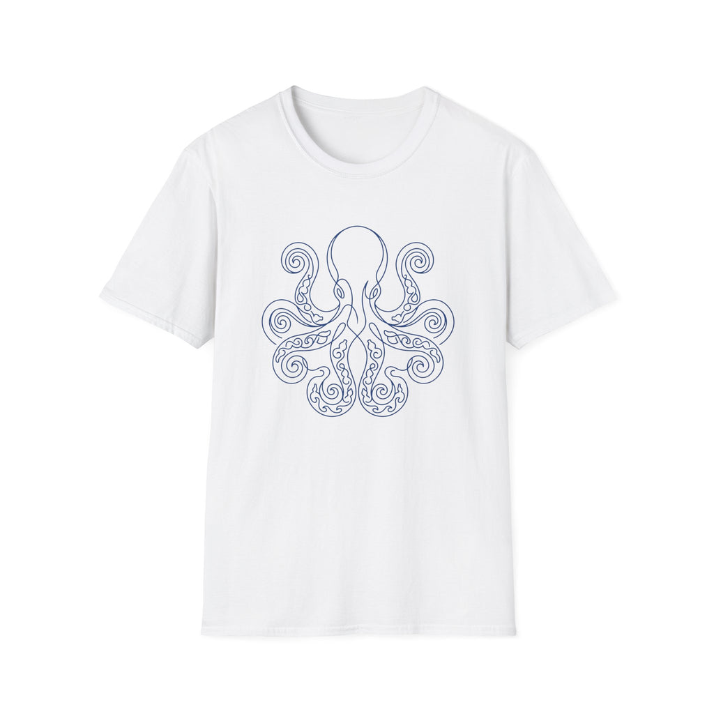 Line Art Octopus T-Shirt