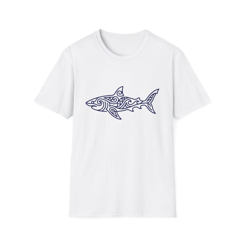 Hawaiian Style Shark T-Shirt