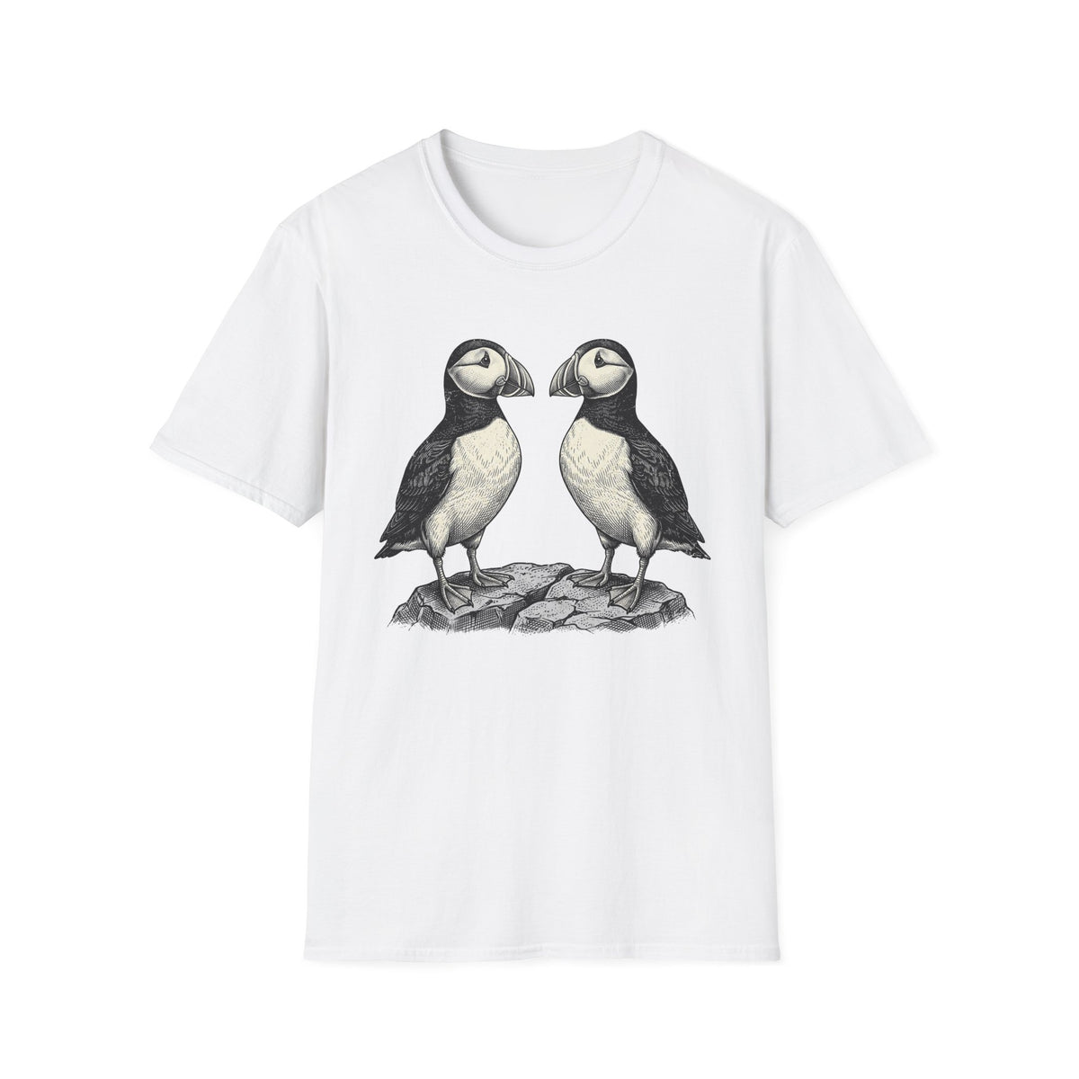 Twin Puffins T-Shirt
