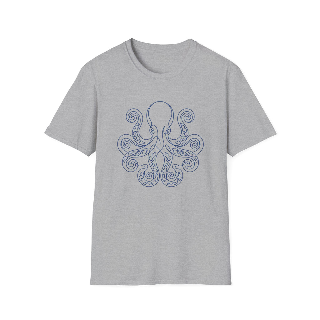 Line Art Octopus T-Shirt