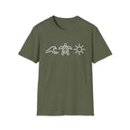 Beach Icons T-Shirt