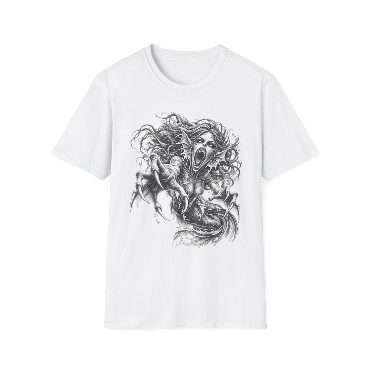 Mermaid - Deep Sea Horror T-Shirt