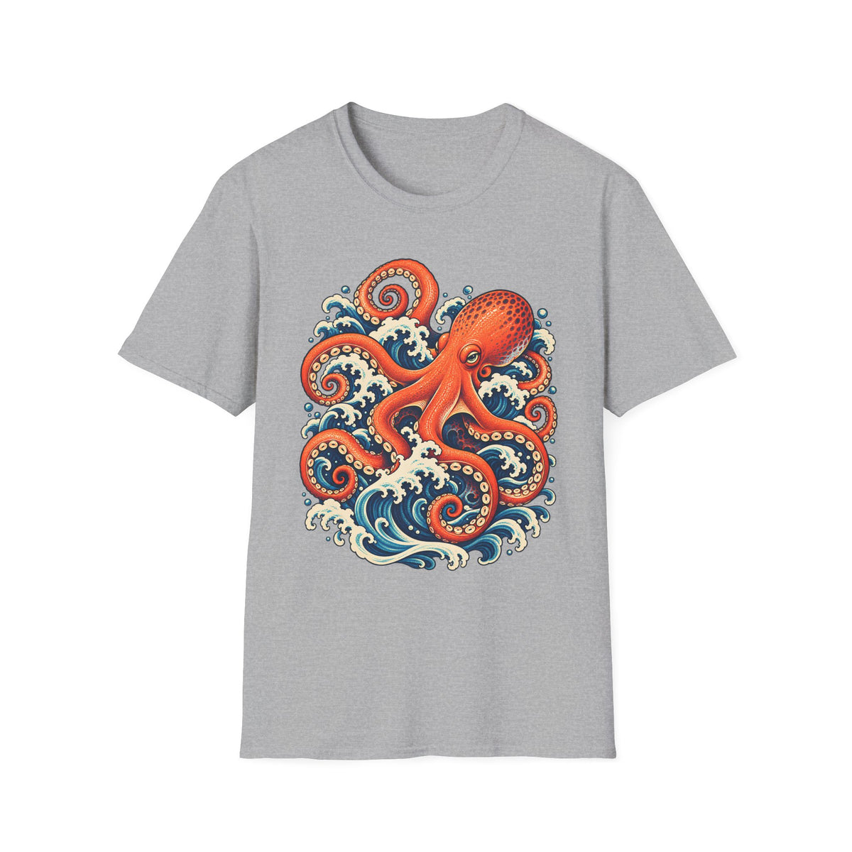 Japanese Inspired Octopus T-Shirt