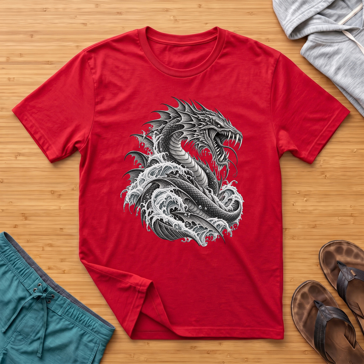Leviathan - Deep Sea Horror T-Shirt
