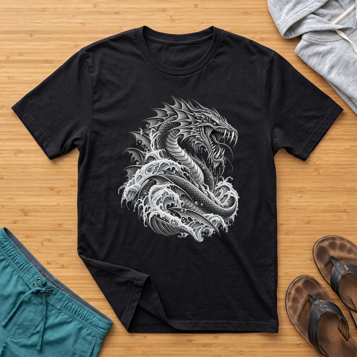 Leviathan - Deep Sea Horror T-Shirt