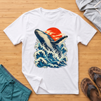 Japanese Inspired Whale T-Shirt