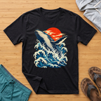 Japanese Inspired Whale T-Shirt