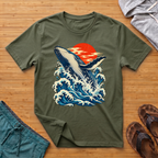 Japanese Inspired Whale T-Shirt