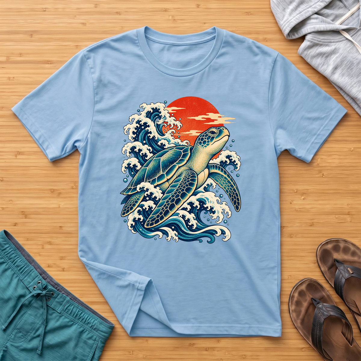 Japanese Inspired Turtle T-Shirt