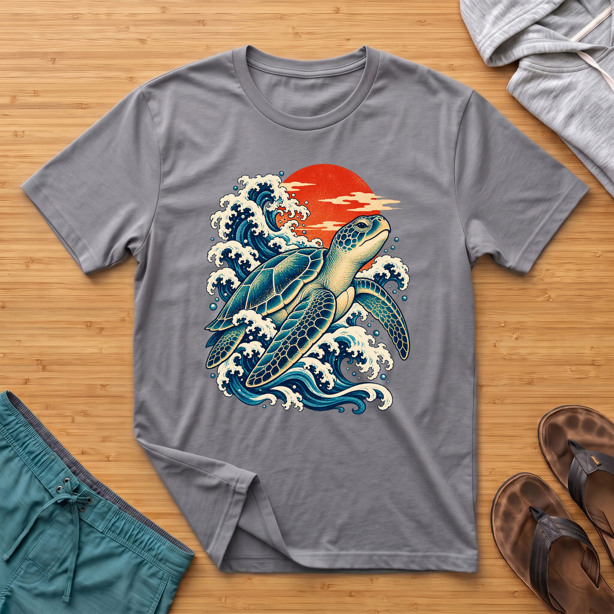 Japanese Inspired Turtle T-Shirt