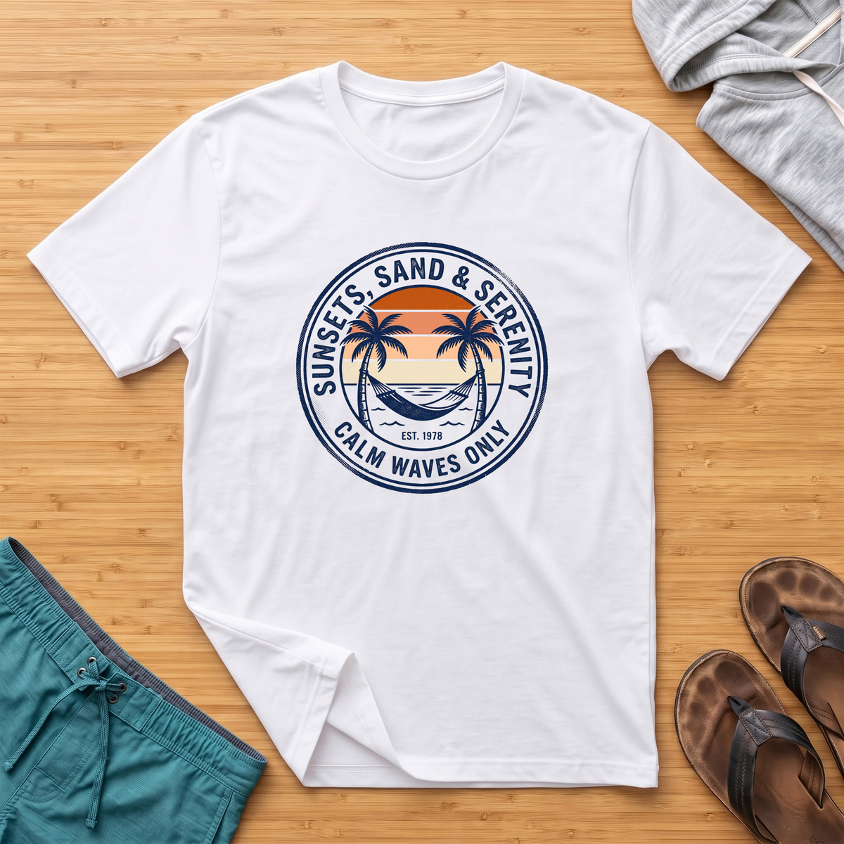Sunsets, Sand & Serenity T-Shirt