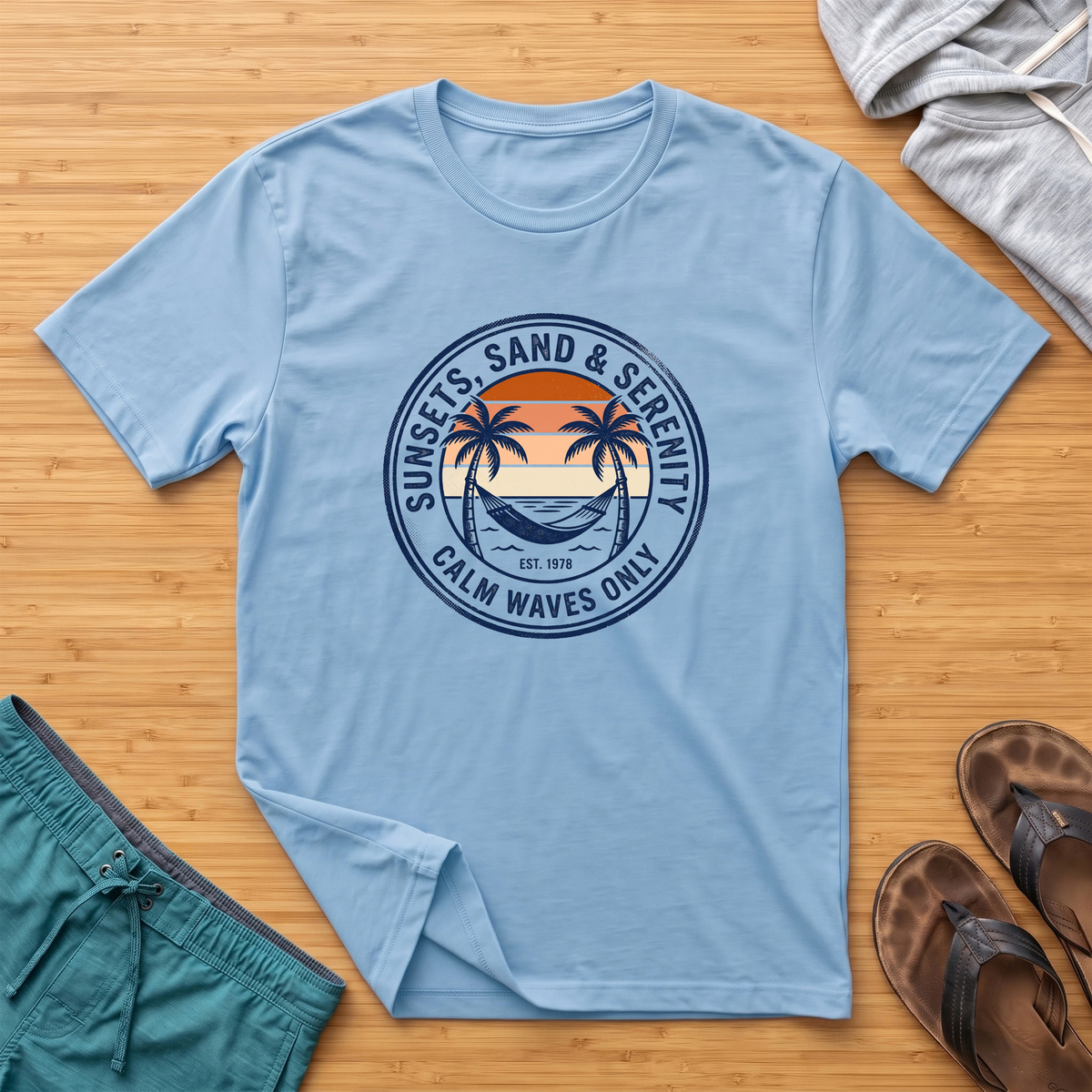 Sunsets, Sand & Serenity T-Shirt