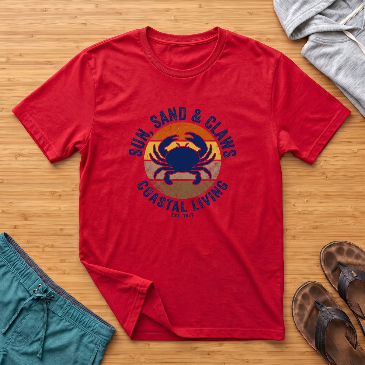 Sun, Sand & Claws T-Shirt