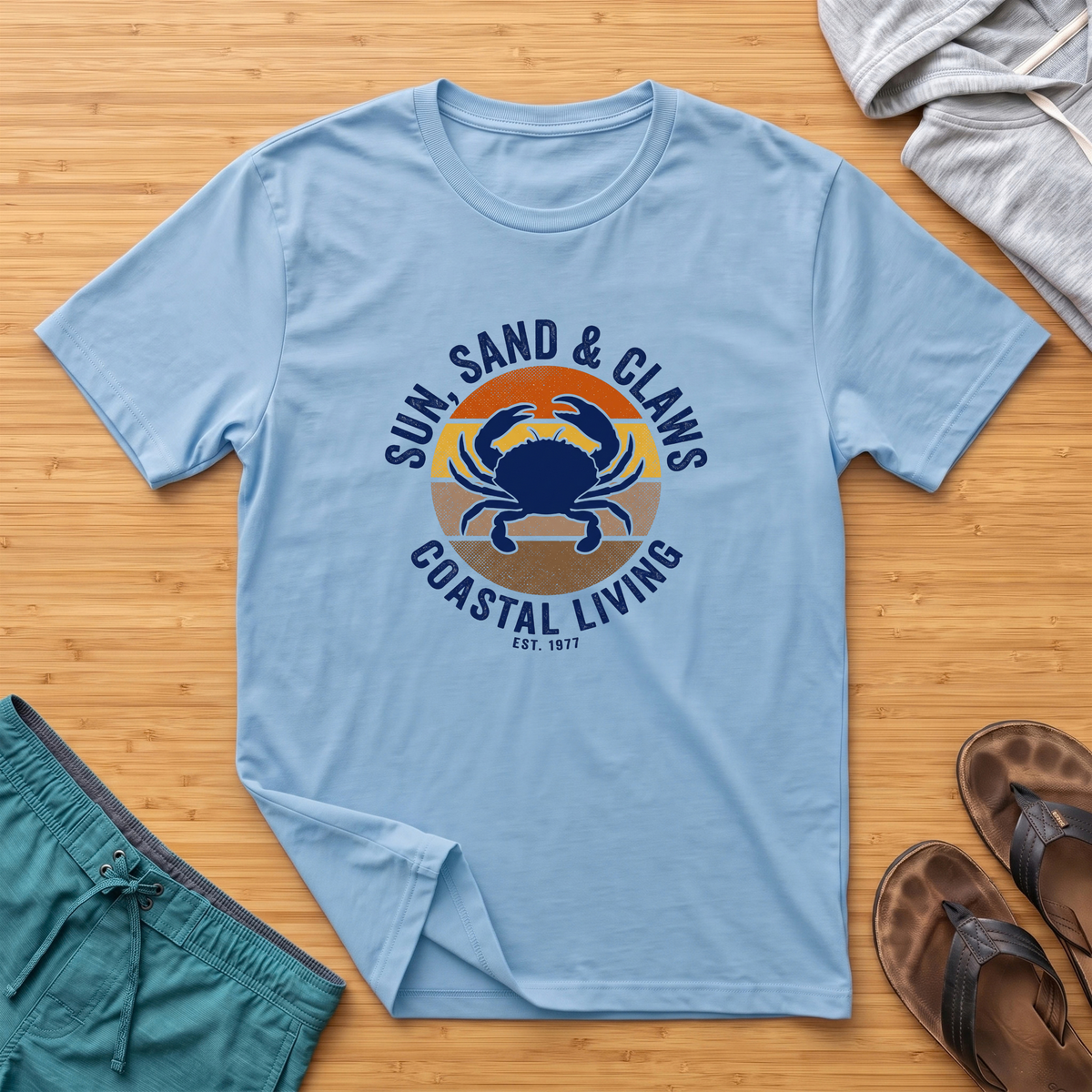 Sun, Sand & Claws T-Shirt