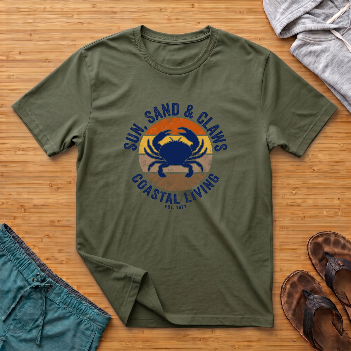 Sun, Sand & Claws T-Shirt