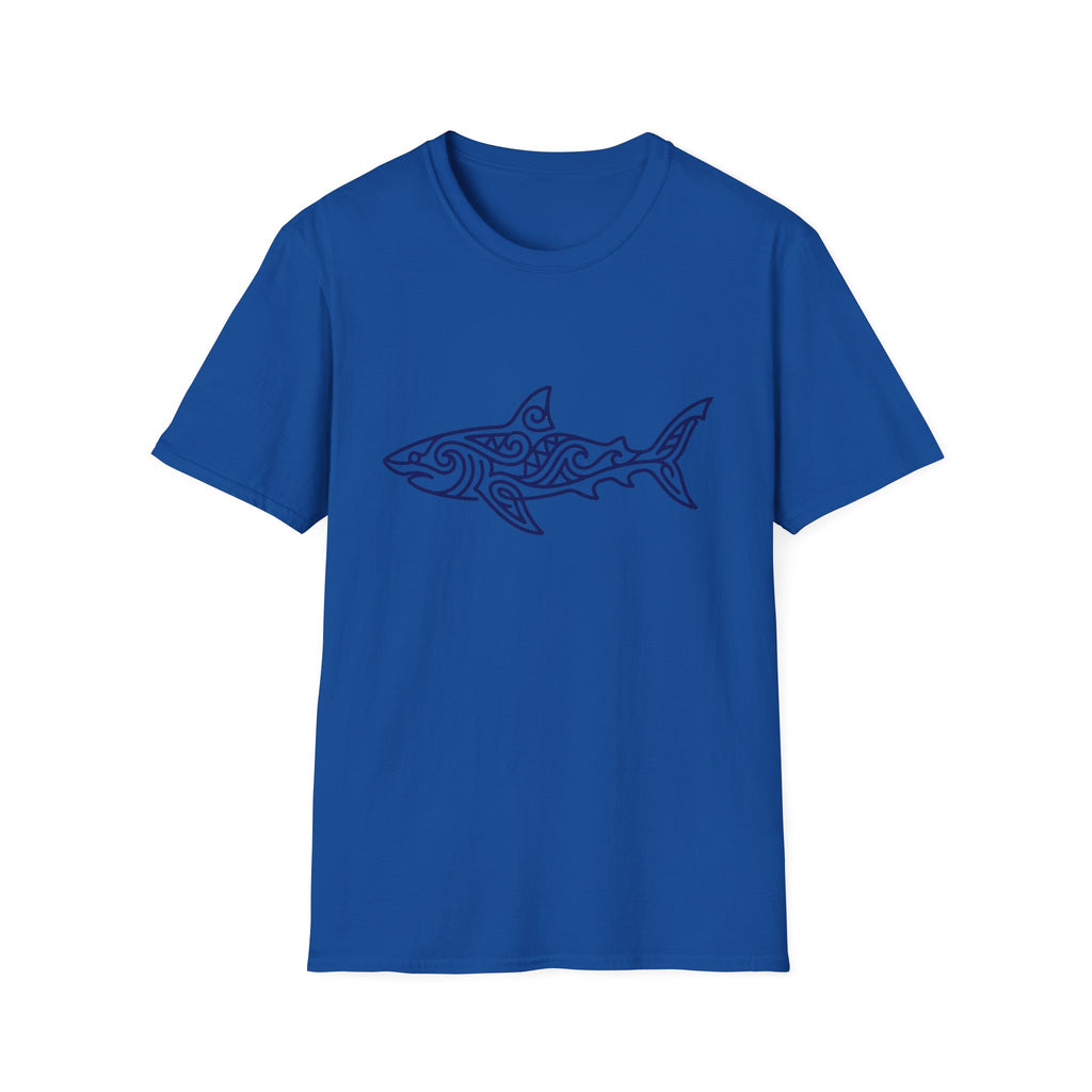 Hawaiian Style Shark T-Shirt