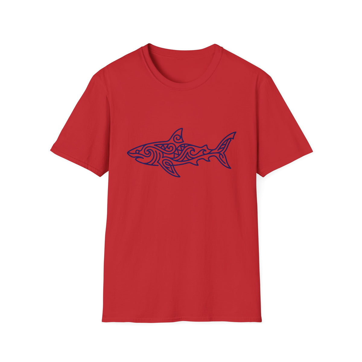 Hawaiian Style Shark T-Shirt