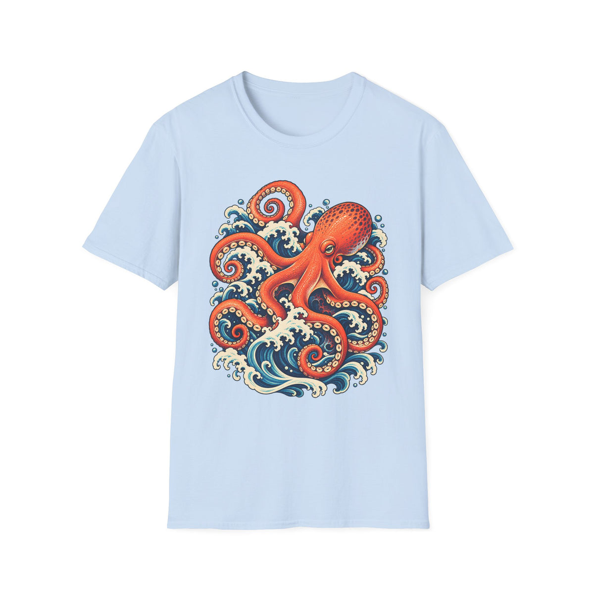 Japanese Inspired Octopus T-Shirt