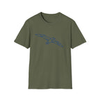 Line Art Albatross T-Shirt