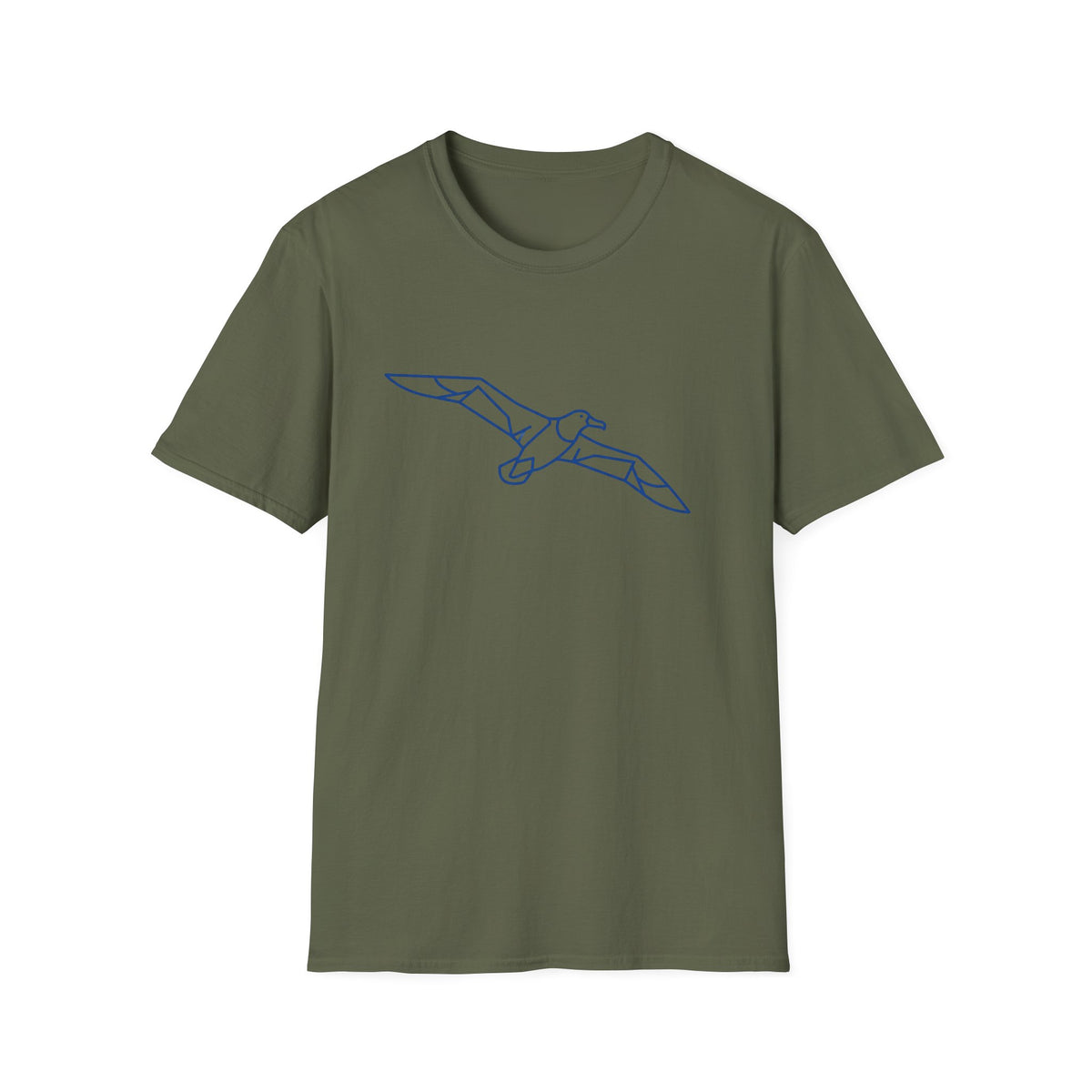 Line Art Albatross T-Shirt