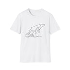 Line Art Whale T-Shirt