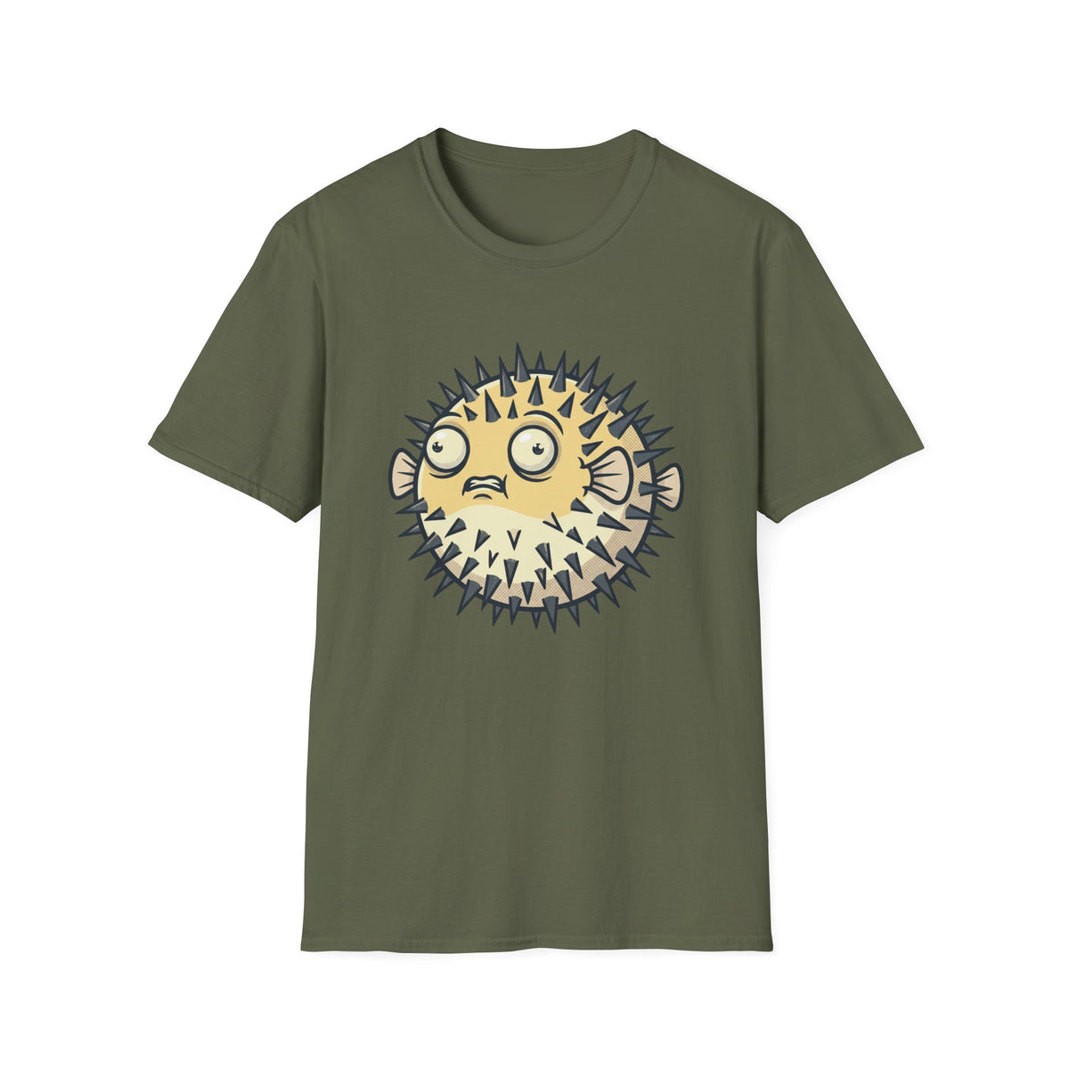Funny Puffer Fish T-Shirt