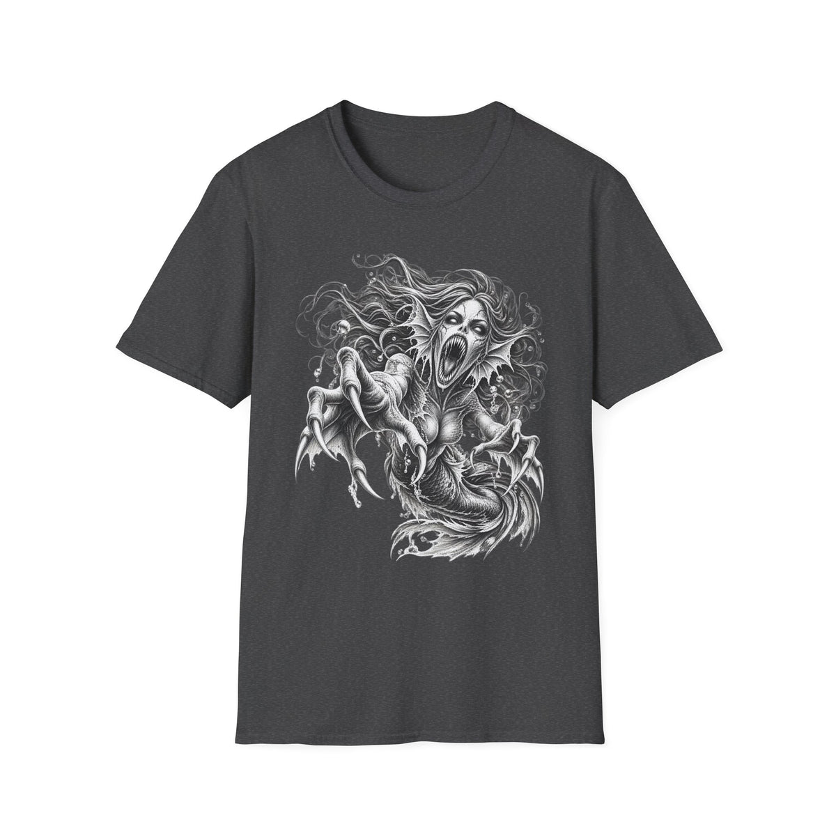 Mermaid - Deep Sea Horror T-Shirt